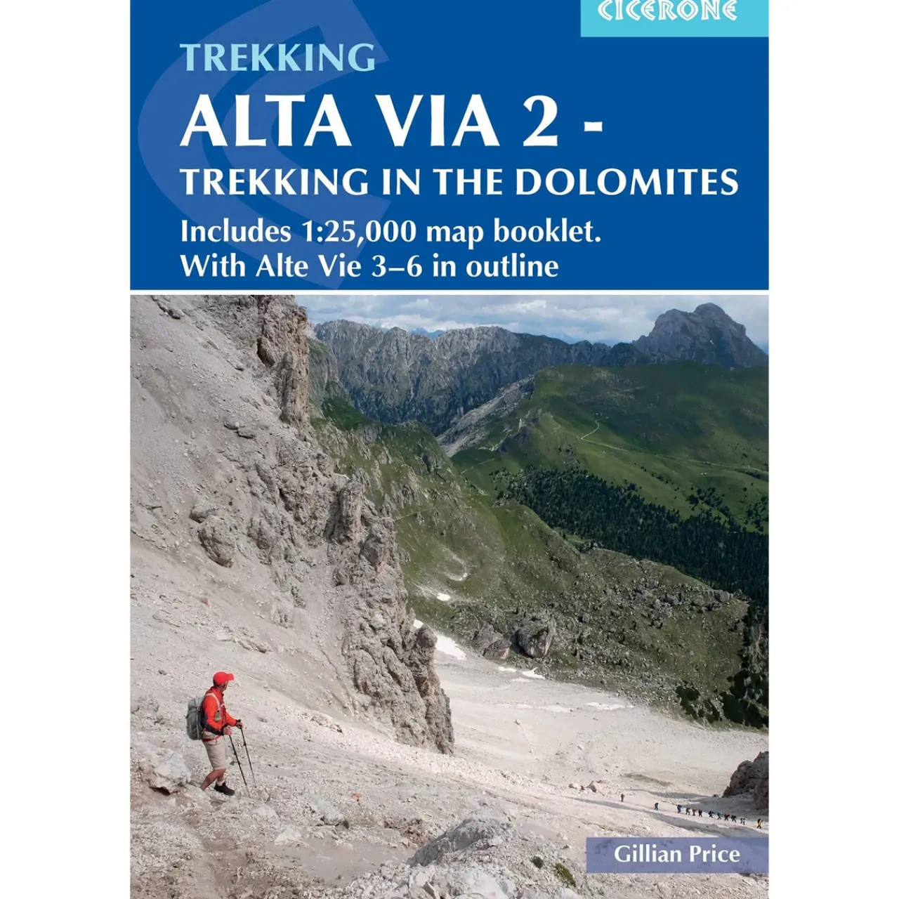Cicerone Alta Via 2 - Trekking in the Dolomites