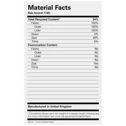 Rab Ascent 1100 Down Sleeping Bag