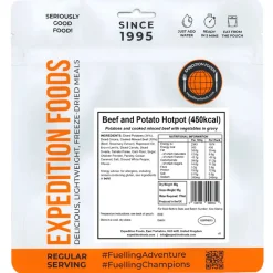 Expedition Foods Beef and Potato Hotpot (Single Serving)