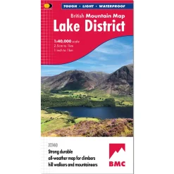 Cicerone British Mountain Map - Lake District