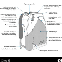 Gossamer Gear Cima 15L Daypack