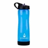 HydroBlu Clear Flow Water Bottle and Filter Combo