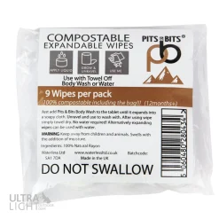 Western Mountaineering Compostable Expandable Wipes