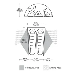 Big Agnes Copper Spur Limited 2P Tent & Footprint