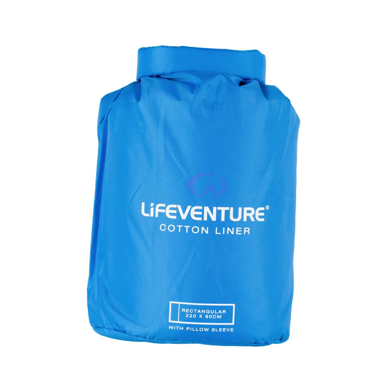 Lifeventure Cotton Sleeping Bag Liner, Anti-bac, Rectangular