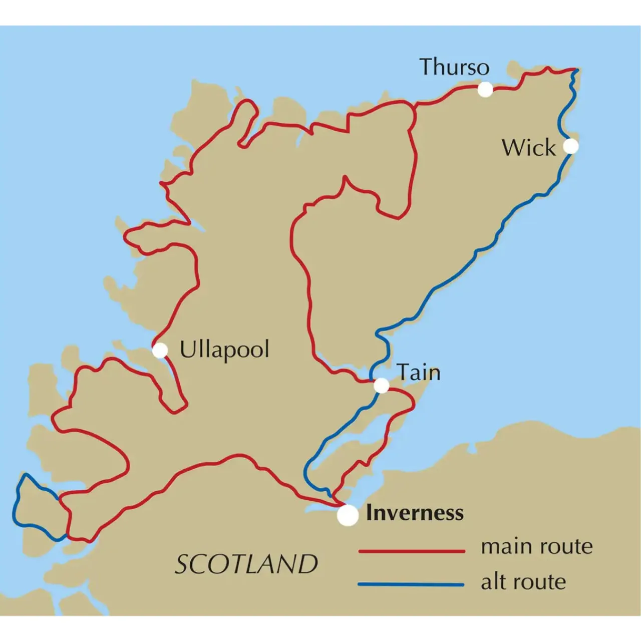 Cicerone Cycling the North Coast 500