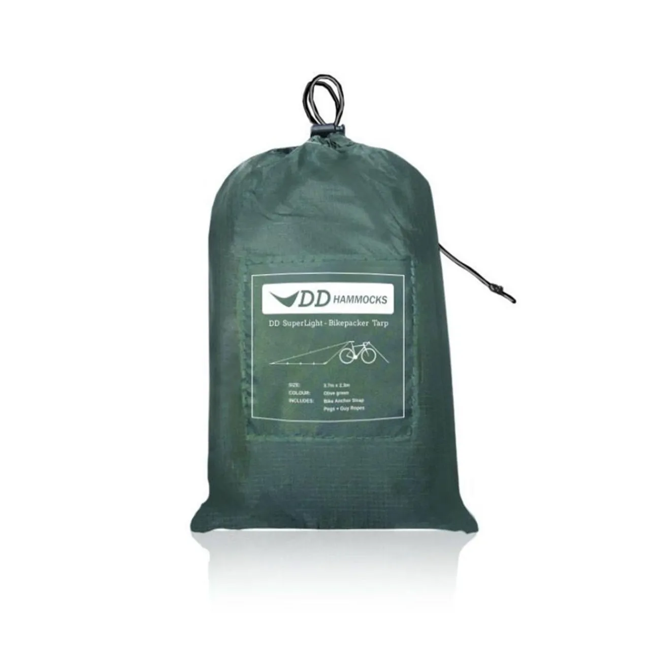 DD Hammocks DD SuperLight Bikepacker Tarp (3.7m x 2.3m)