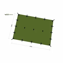 DD Hammocks DD Superlight Tarp XL (4.5m x 2.9m)