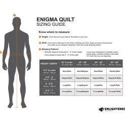 Enlightened Equipment Enigma 850FP 40F Down Quilt