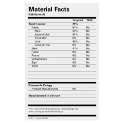 Rab Exion 55 Rucksack