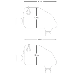 Apidura Expedition Top Tube Pack 0.5L