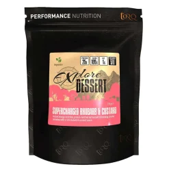 Summit to Eat Explore Rhubard & Custard Dessert