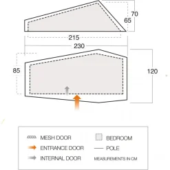 Vango F10 Neon UL 1 Tent