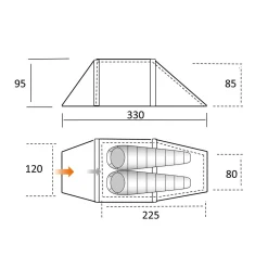 Vango F10 Xenon UL Air 2 Tent