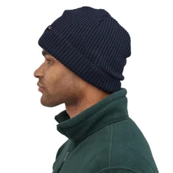 Buff Fishermans Rolled Beanie