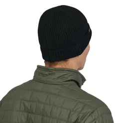 Buff Fishermans Rolled Beanie
