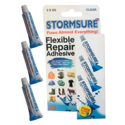Stormsure Flexible Repair Adhesive 3x5g Tubes