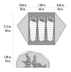 MSR FreeLite 3 Person Tent -