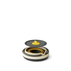 Sea to Summit Frontier UL Collapsible Kettle Cook Set - [3 Piece] 1.1L Kettle, 2x Mug