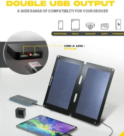 Sunslice Fusion Flex 12 Portable Solar Power Panel