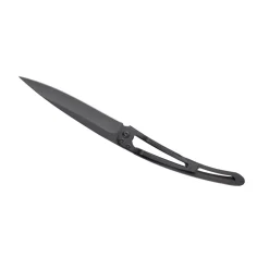 Deejo 37g Knife - Black/Ebony Wood