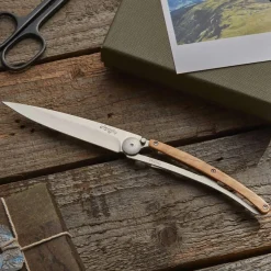 Deejo 37g Knife - Olive Wood