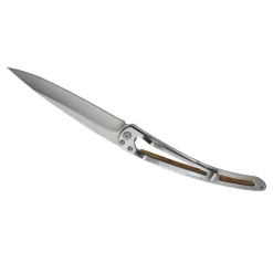 Deejo 37g Knife - Olive Wood/Terra Incognita