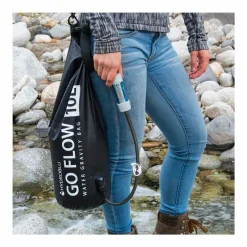 HydroBlu Go Flow Water Gravity Bag with Versa Flow Water Filter