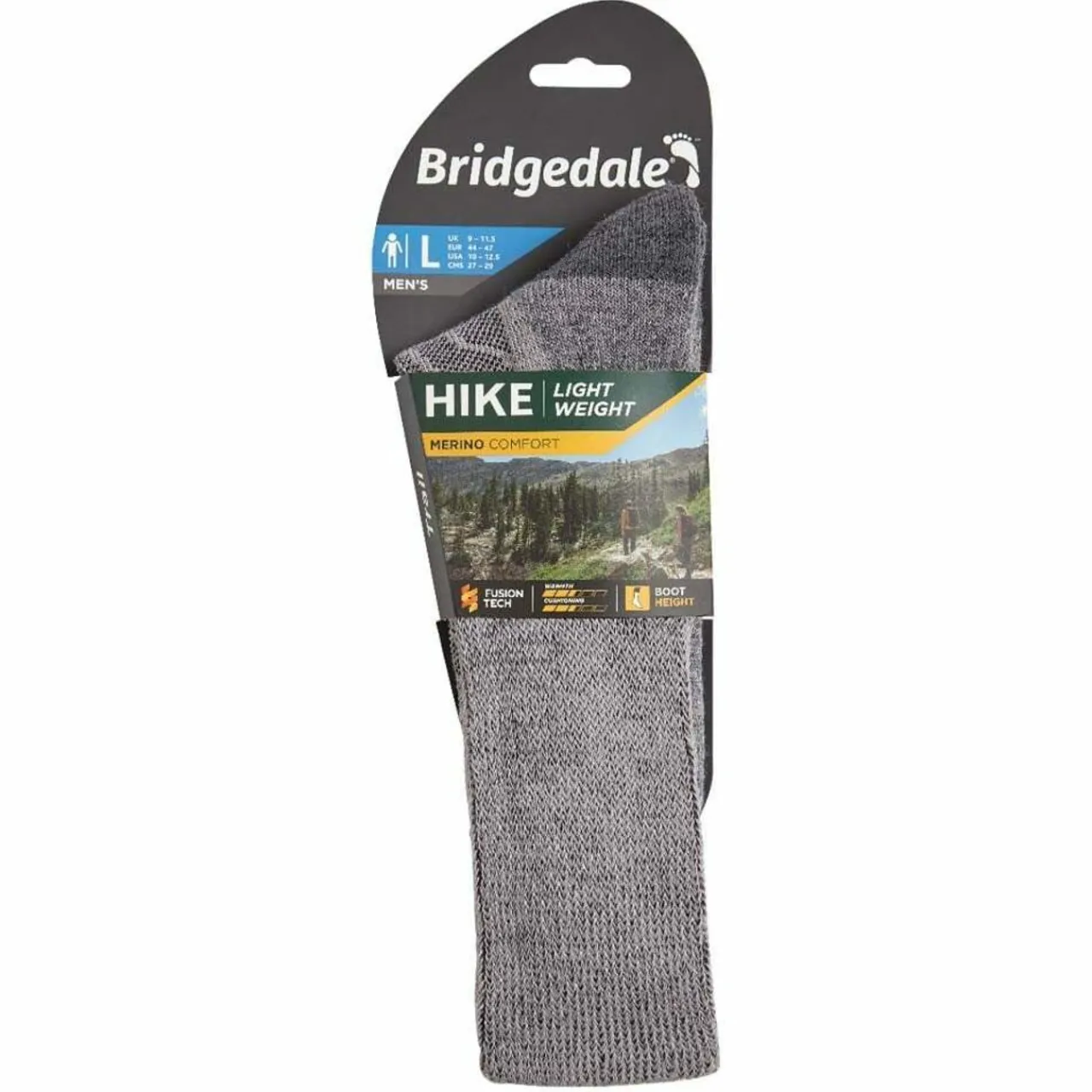 Women Bridgedale Hike Lightweight Merino Comfort Boot Sock