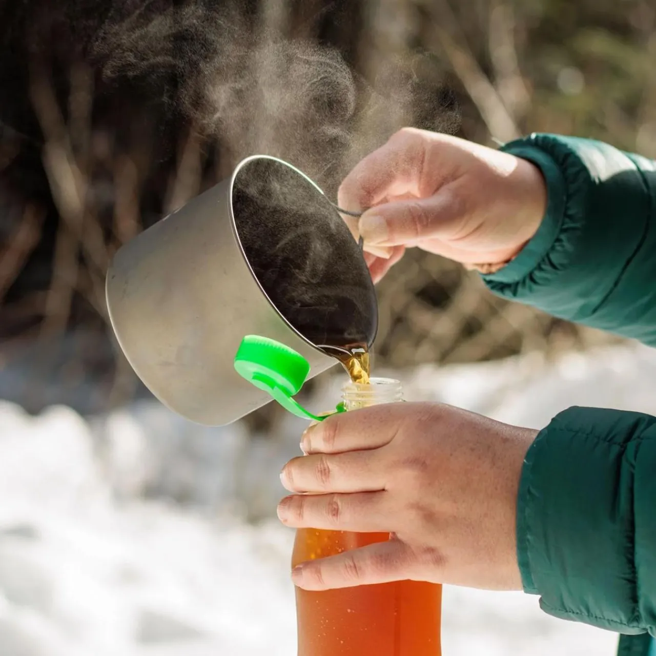 CNOC Outdoors HydriamX 500ml Collapsible Flask - 28mm