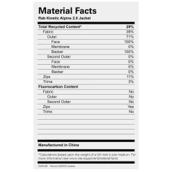 Rab Kinetic Alpine 2.0 Jacket