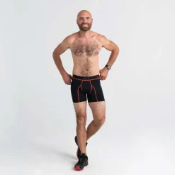 SAXX Kinetic Light-Compression Mesh Boxer Brief - Past Season Colours