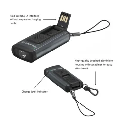 Ledlenser K6R Safety Rechargeable Keyring Torch