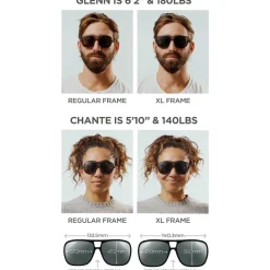 Ombraz Leggero Polarised Armless Sunglasses