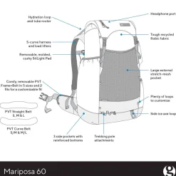 Sierra Designs Mariposa 60 Rucksack