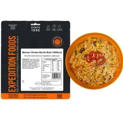 Expedition Foods Mexican Chicken Burrito Bowl (Double Serving)