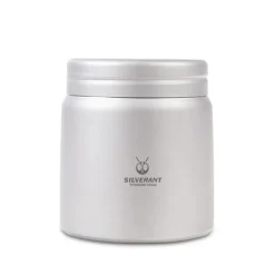 SilverAnt 160ml Titanium Container Tin Case