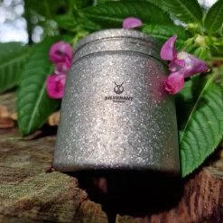 SilverAnt 160ml Titanium Container Tin Case