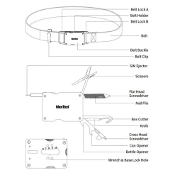 Women Fjallraven Multifunctional Belt P50