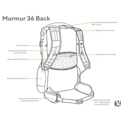 Osprey Murmur 36 Hyperlight Rucksack