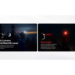 Nitecore NU25 MCT UL Ultra-Light Rechargeable Head Torch