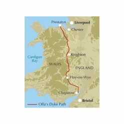 Harvey Maps Offa's Dyke Path