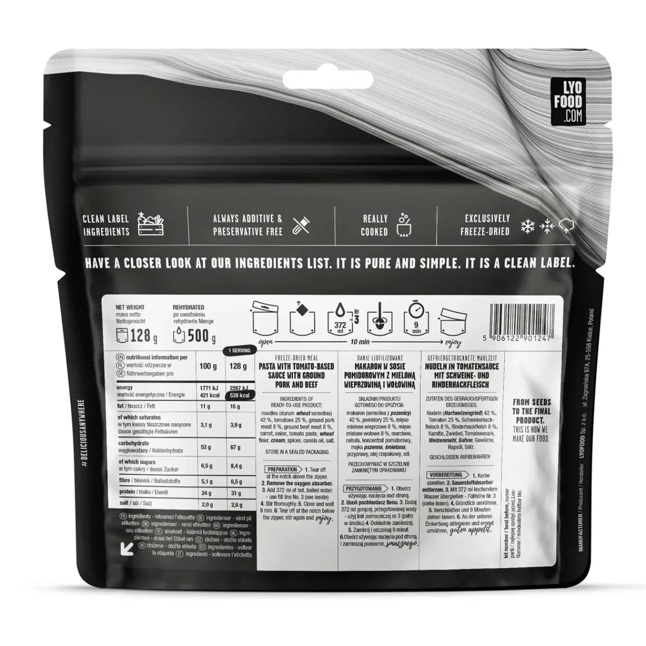 LYO Penne alla Bolognese (Big Pack)