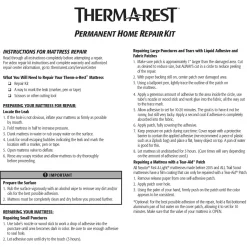 Sea to Summit Permanent Home Repair Kit