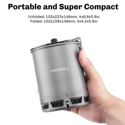 Fire Maple Petrel G3 Ultralight Pot 600ml with Heat Exchanger