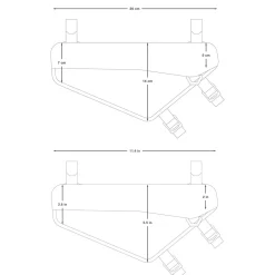 Apidura Racing Frame Pack 2.4L