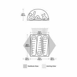 Big Agnes Salt Creek SL 3 Tent