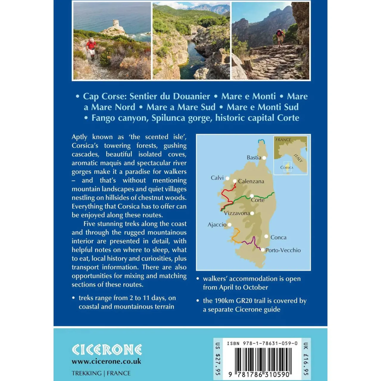 Cicerone Short Treks on Corsica