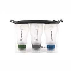 Lifeventure Silicone Flight Bottle Set