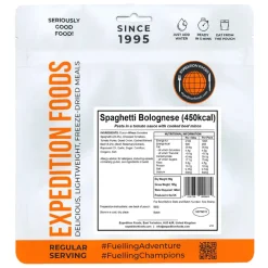 Expedition Foods Spaghetti Bolognese (Single Serving)